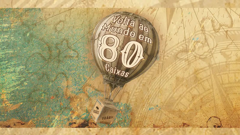 Teatro - Volta ao Mundo em 80 Caixas . Teatro Extremo e Markeliñe