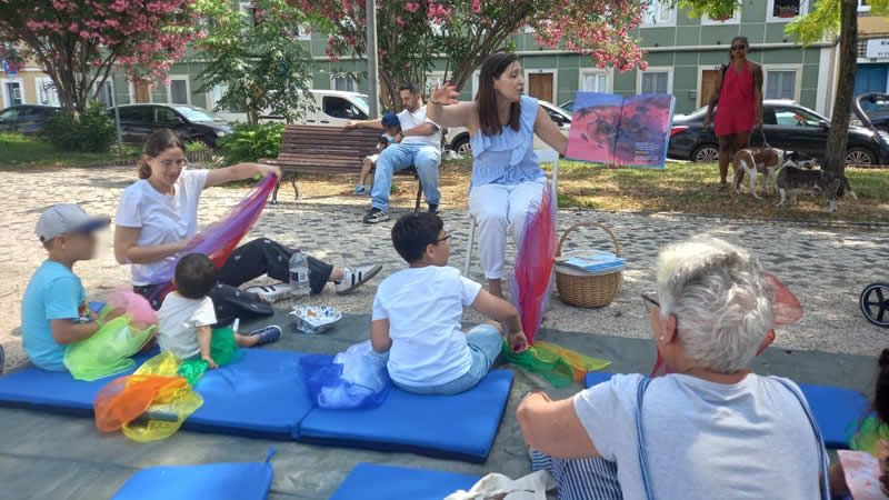Biblioteca Móvel, Hora do Conto + Atividade | Jardim da Cova da Piedade, Almada
