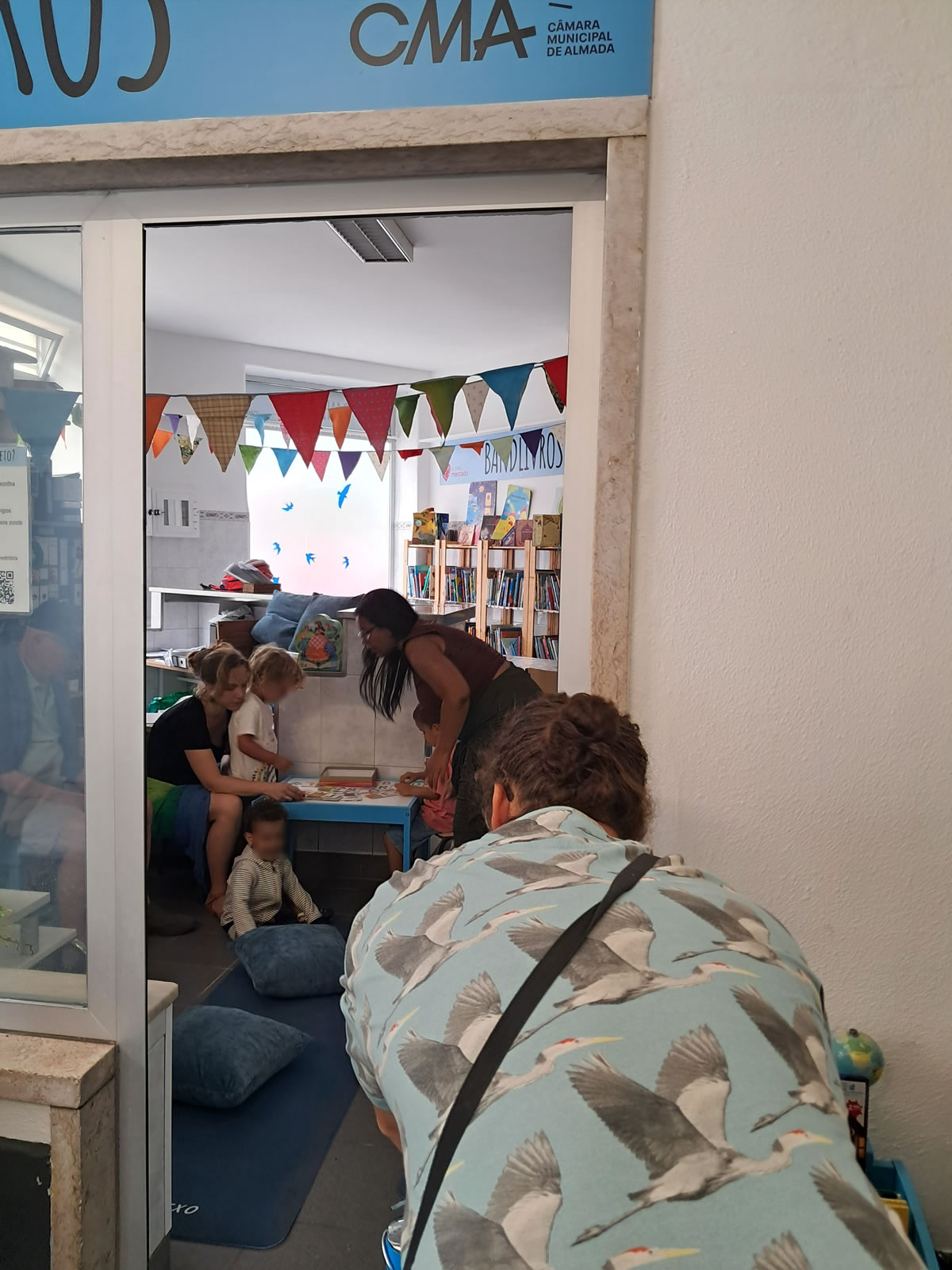 Espaço Bandlivros - Mercado Municipal de Almada