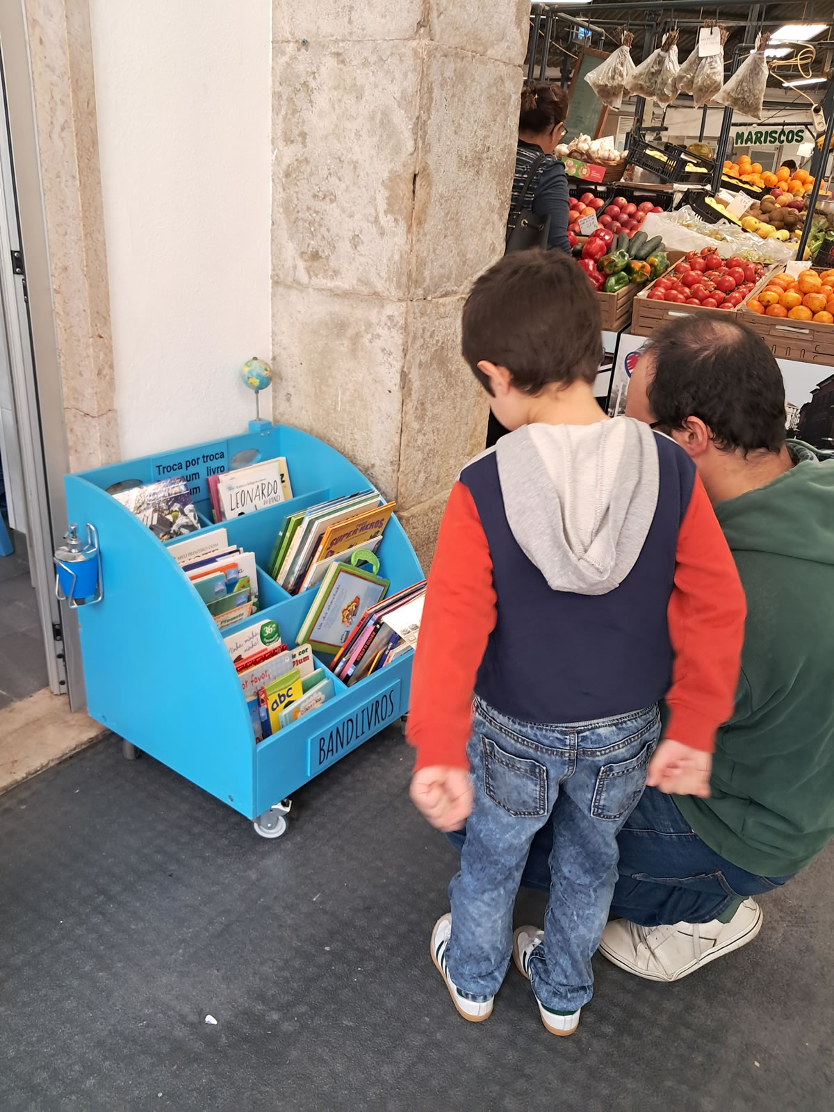 Espaço Bandlivros - Mercado Municipal de Almada